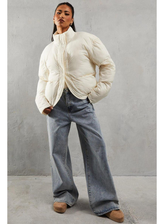 Ребричне поклеєне пальто Ребричне поклеєне пальто