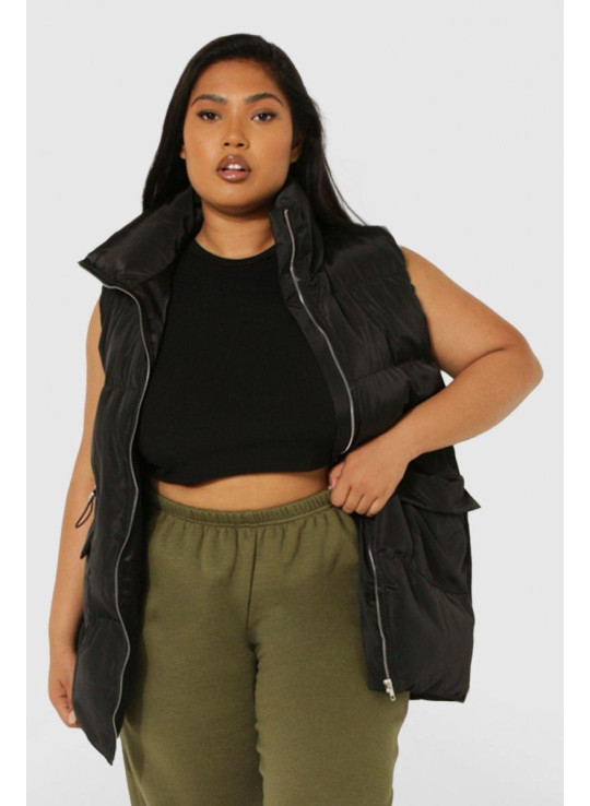 Плюс ярусний пуховий жилет Плюс ярусний пуховий жилет