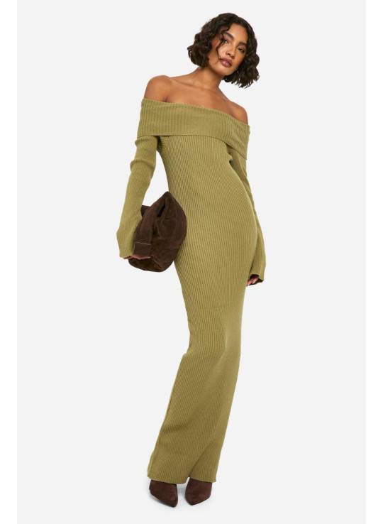 Високий сукня Bardot Riber Contic Maxi Високий сукня Bardot Riber Contic Maxi