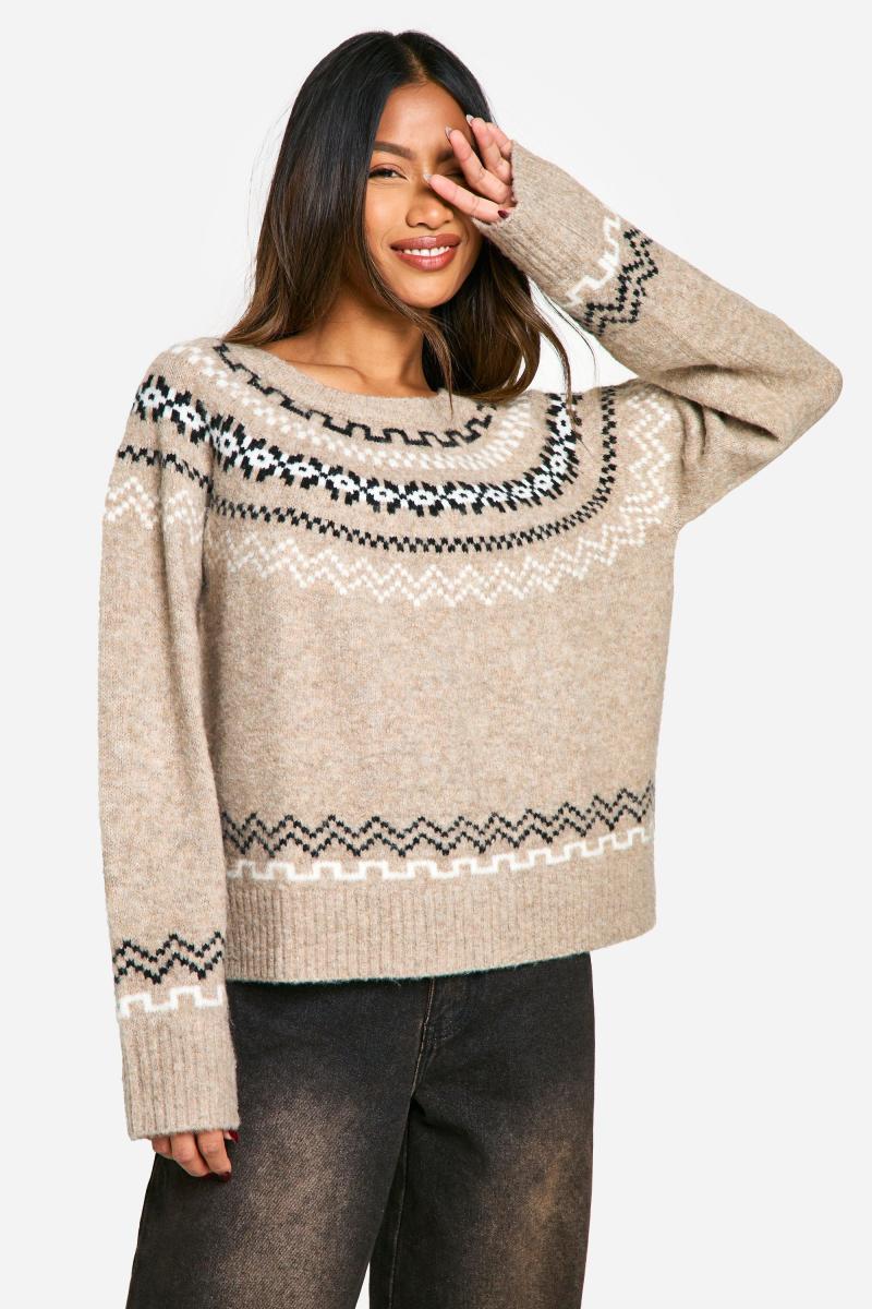 Затишний трикотажний джемпер Fairisle