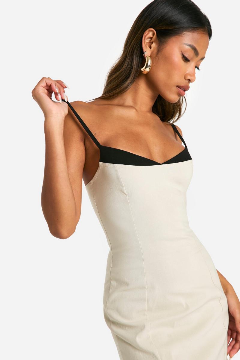 Бенгальське плаття Midaxi з контрастною вставкою