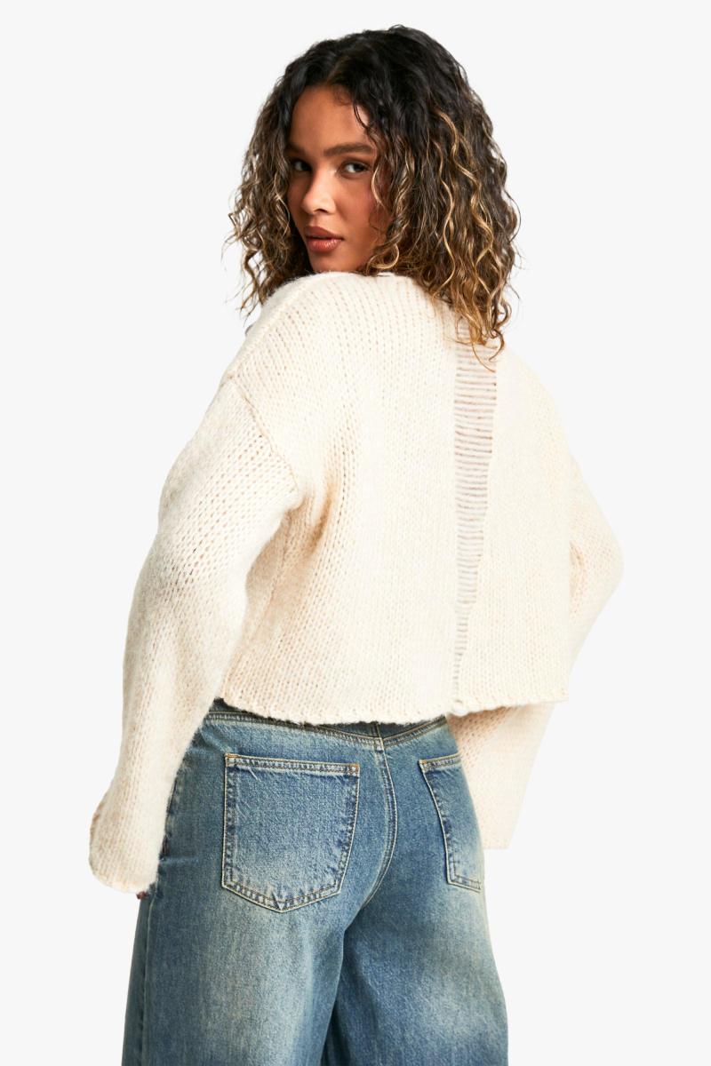 Діляння стібка назад деталі боксерські врожайні джемпер