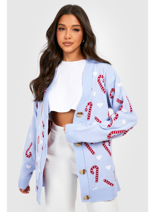 Різдвяний кардиган Candy Cane Різдвяний кардиган Candy Cane