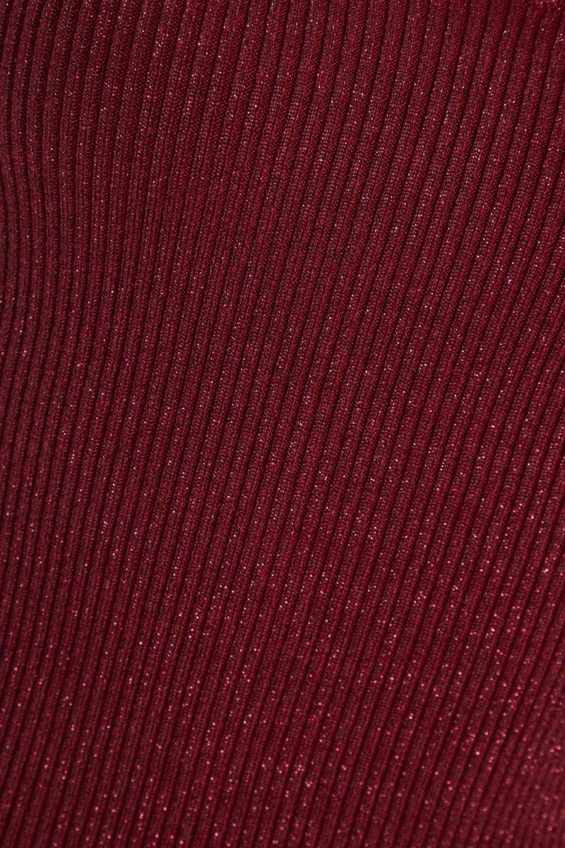 Червоний металевий джемпер для блиску