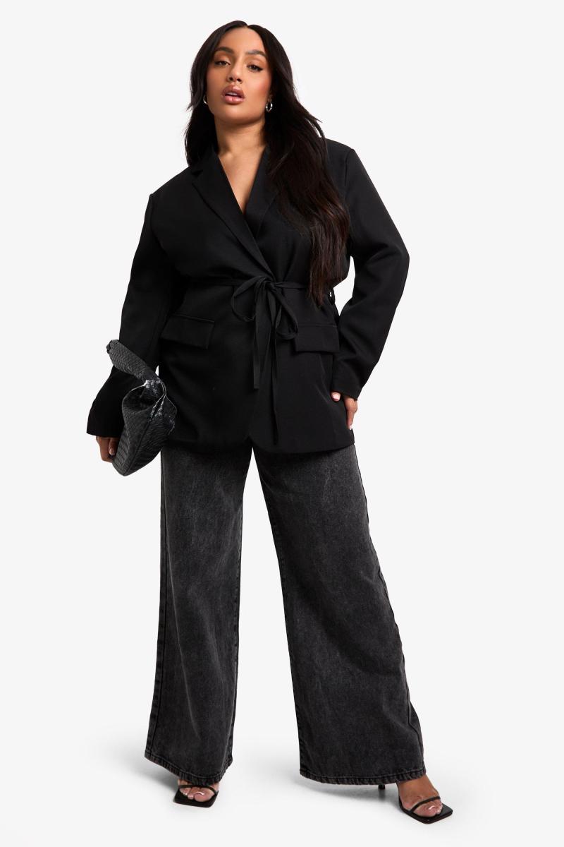 Додатковий піджак із зав’язкою на талії Marl