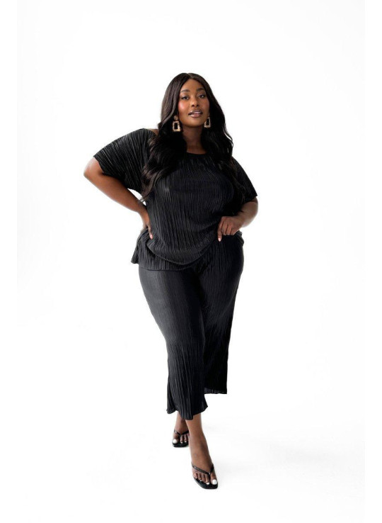 Крива плісо еластично талії Кулоти