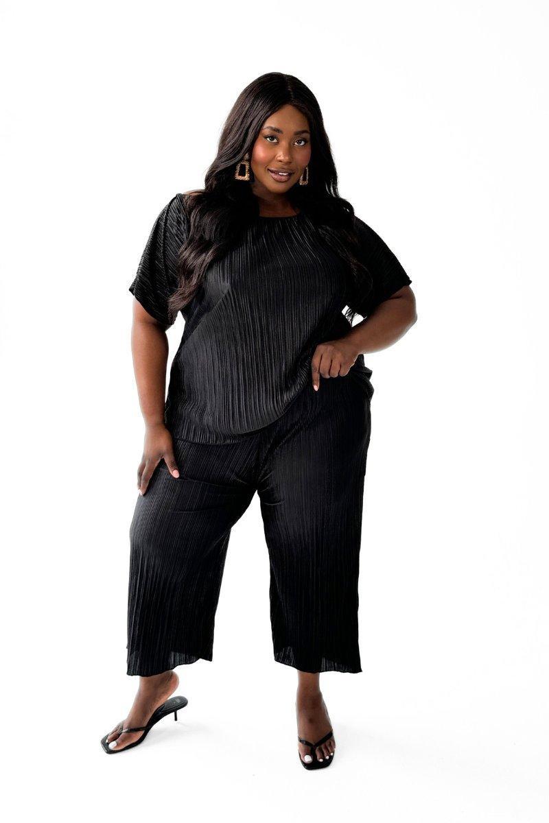 Крива плісо еластично талії Кулоти