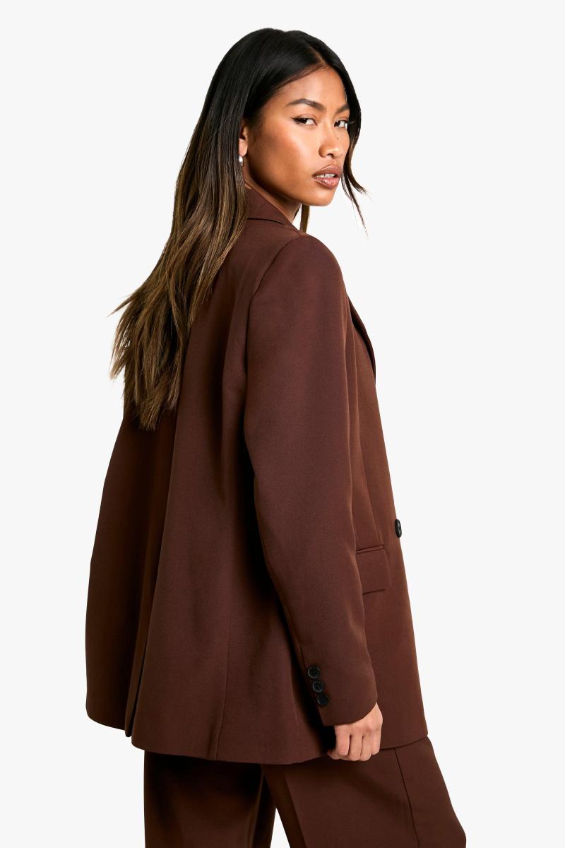 Тканий піджак великого розміру