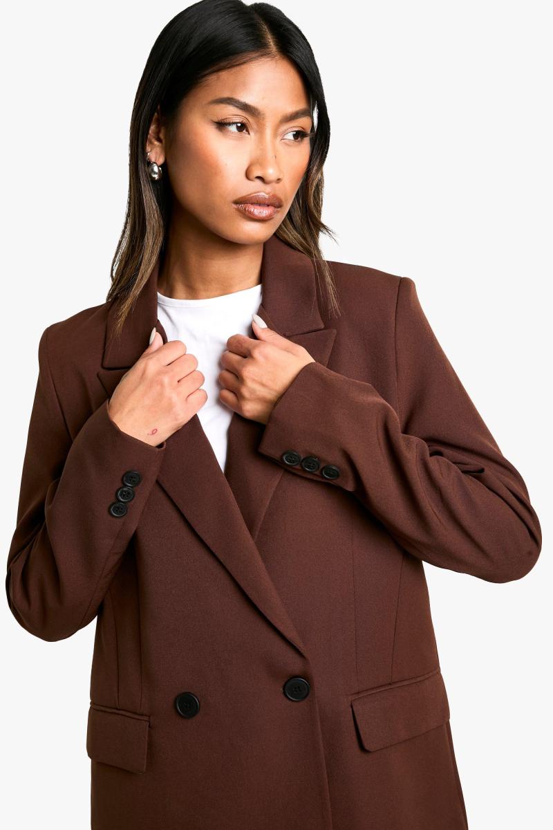 Тканий піджак великого розміру