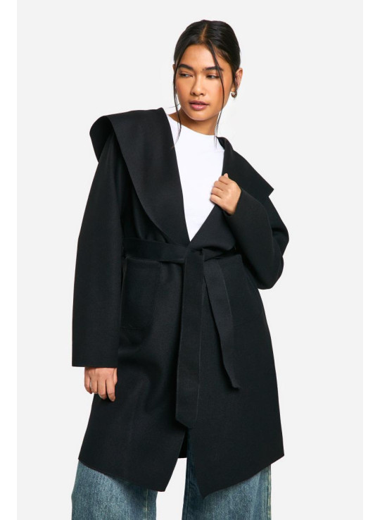 Вовняне пальто з капюшоном Вовняне пальто з капюшоном