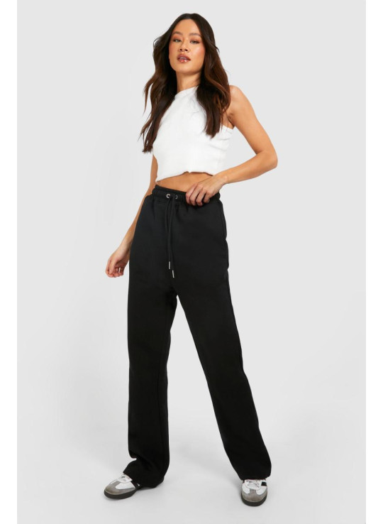 Високі базові джоггери з прямими ногами