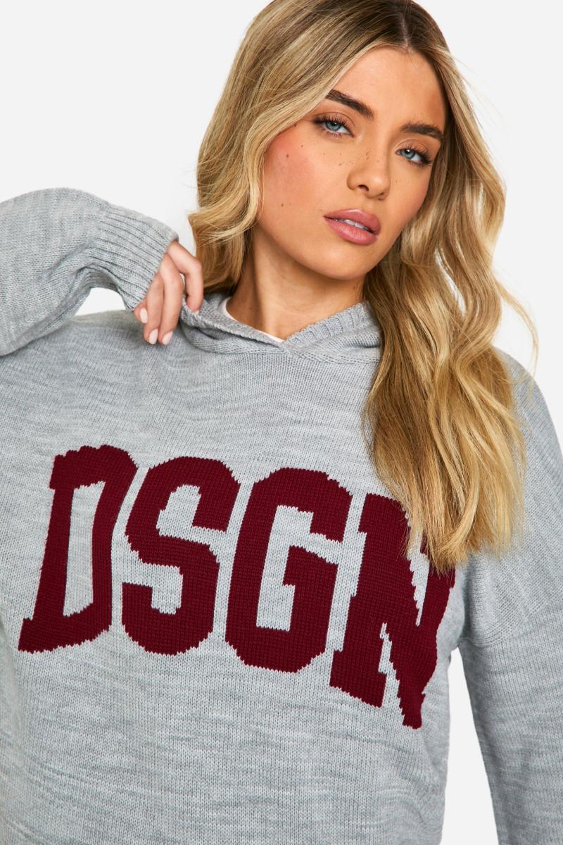 Велика в'язана толстовка Dsgn