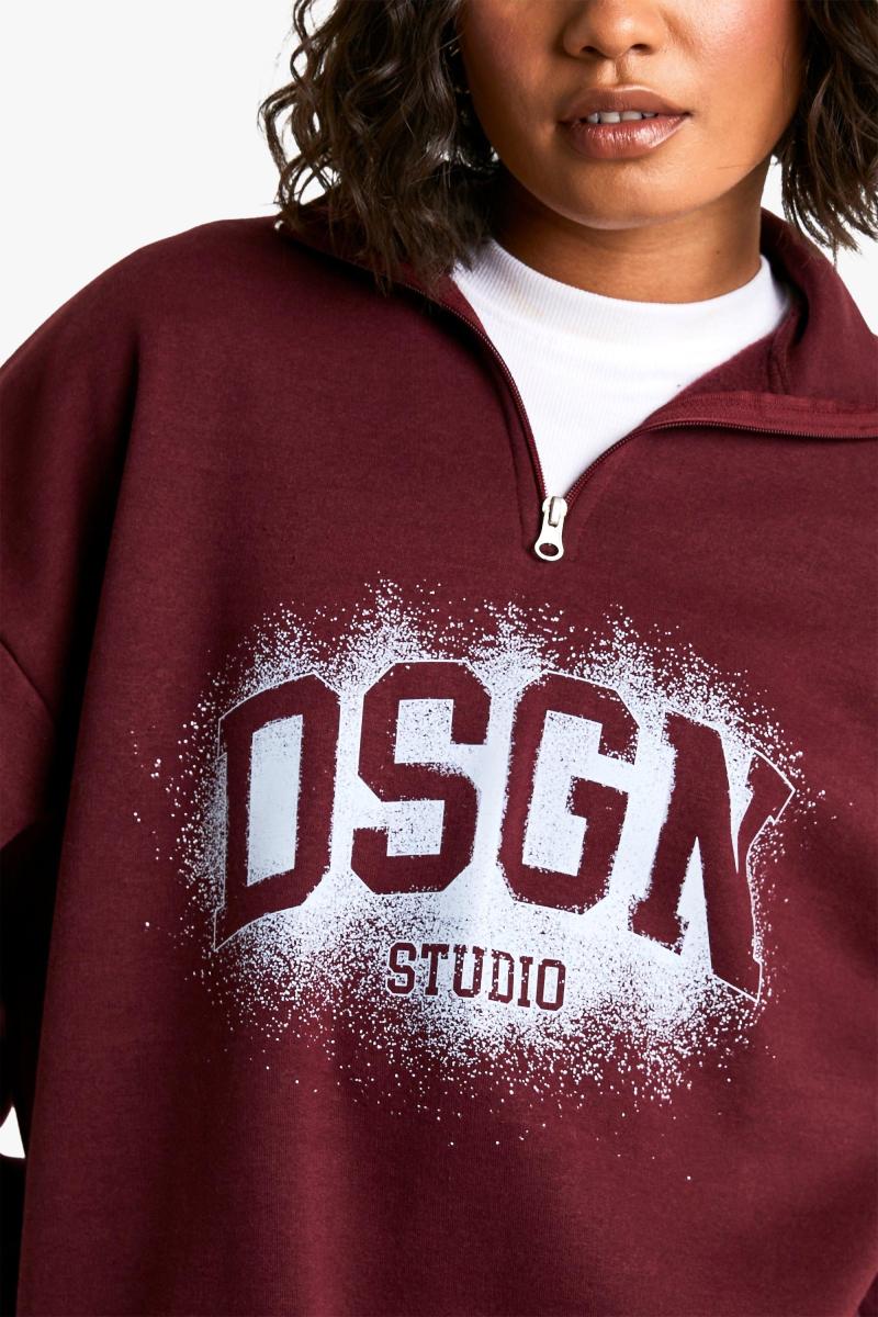 Високий спортивний костюм DSGN Half Zip Legging