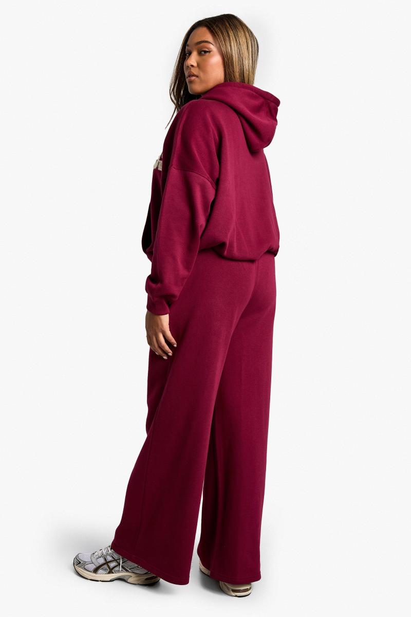 Плюс контраст Drawcord Applique Прямі пробіжки