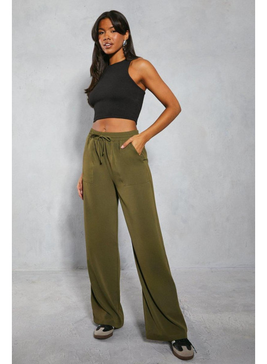 Кишенькові деталі Широкі штани для ніг