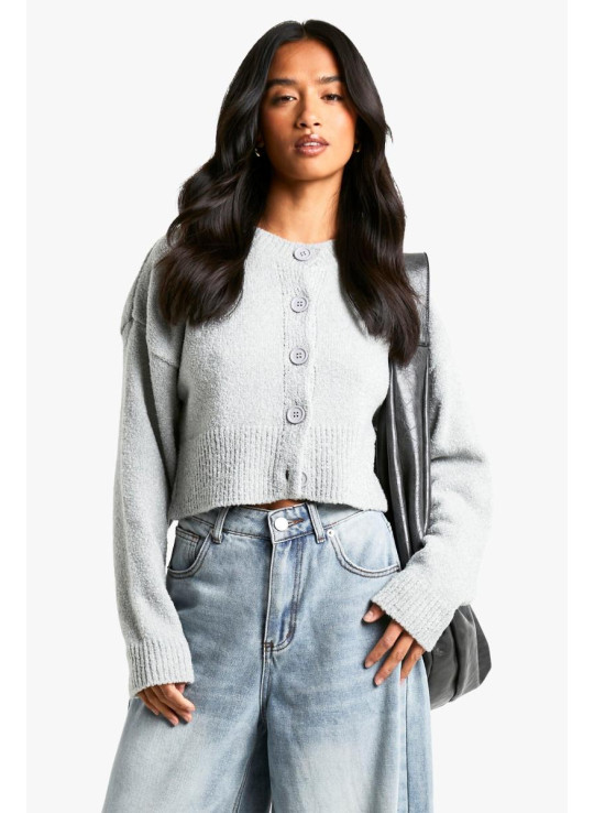 Кардиган з високим горлом Petite Boucle Кардиган з високим горлом Petite Boucle