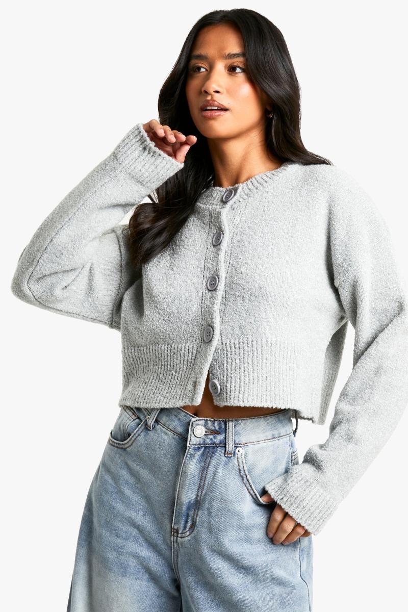 Кардиган з високим горлом Petite Boucle