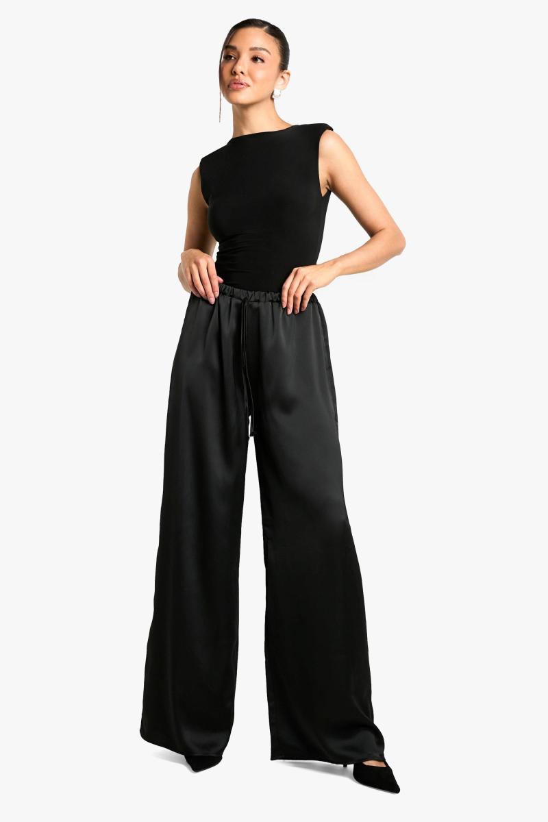 АТЛАСНІ ШИРОКІ ШТАНИ НА ТАЛІЇ