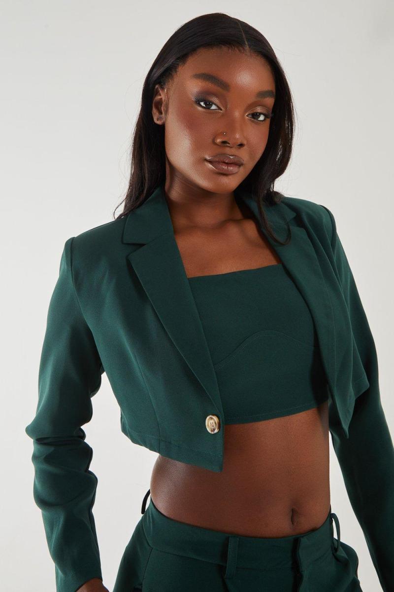 Обрізаний блейзер