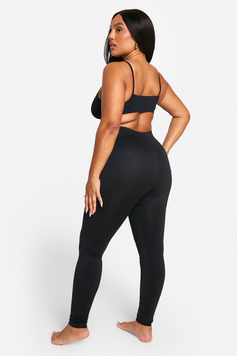 Плюс безшовні легінси для контролю живота