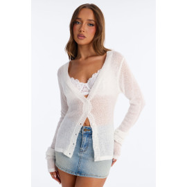 Кардиган-сорочка з довгим рукавом