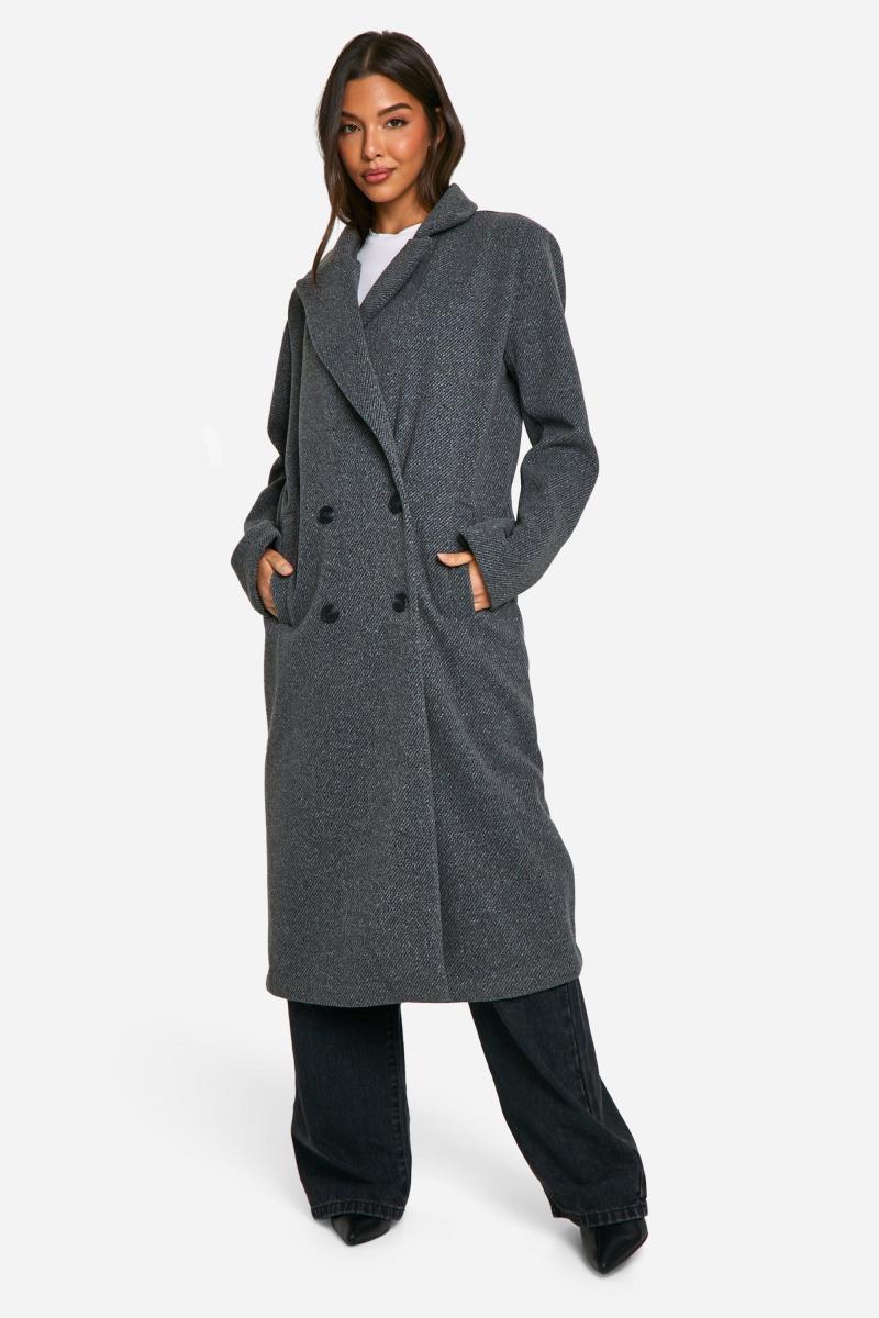 Велике пальто з шерстяною підкладкою