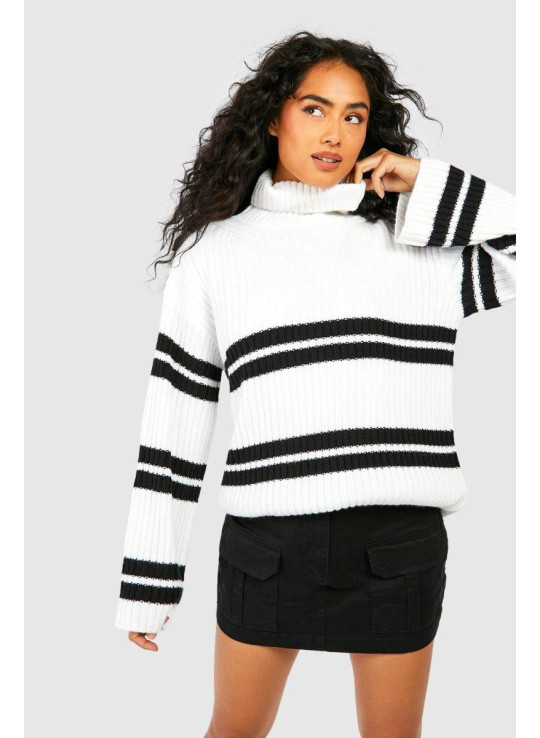 Джемпер у змішану смужку Джемпер у змішану смужку